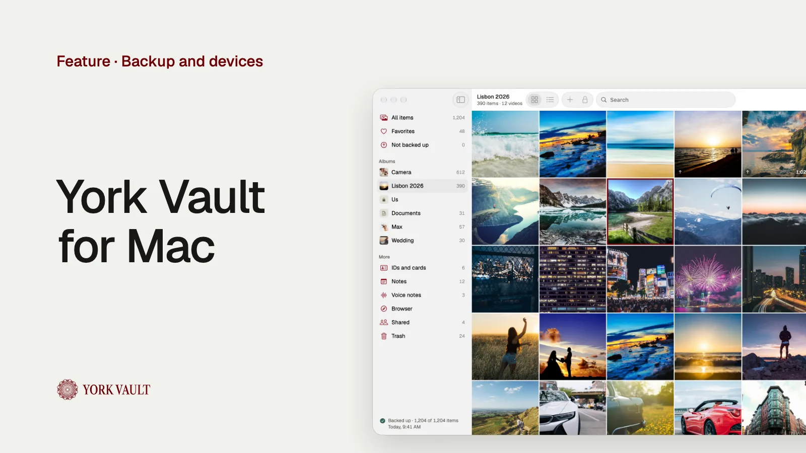 York Vault for Mac in York Vault on Mac