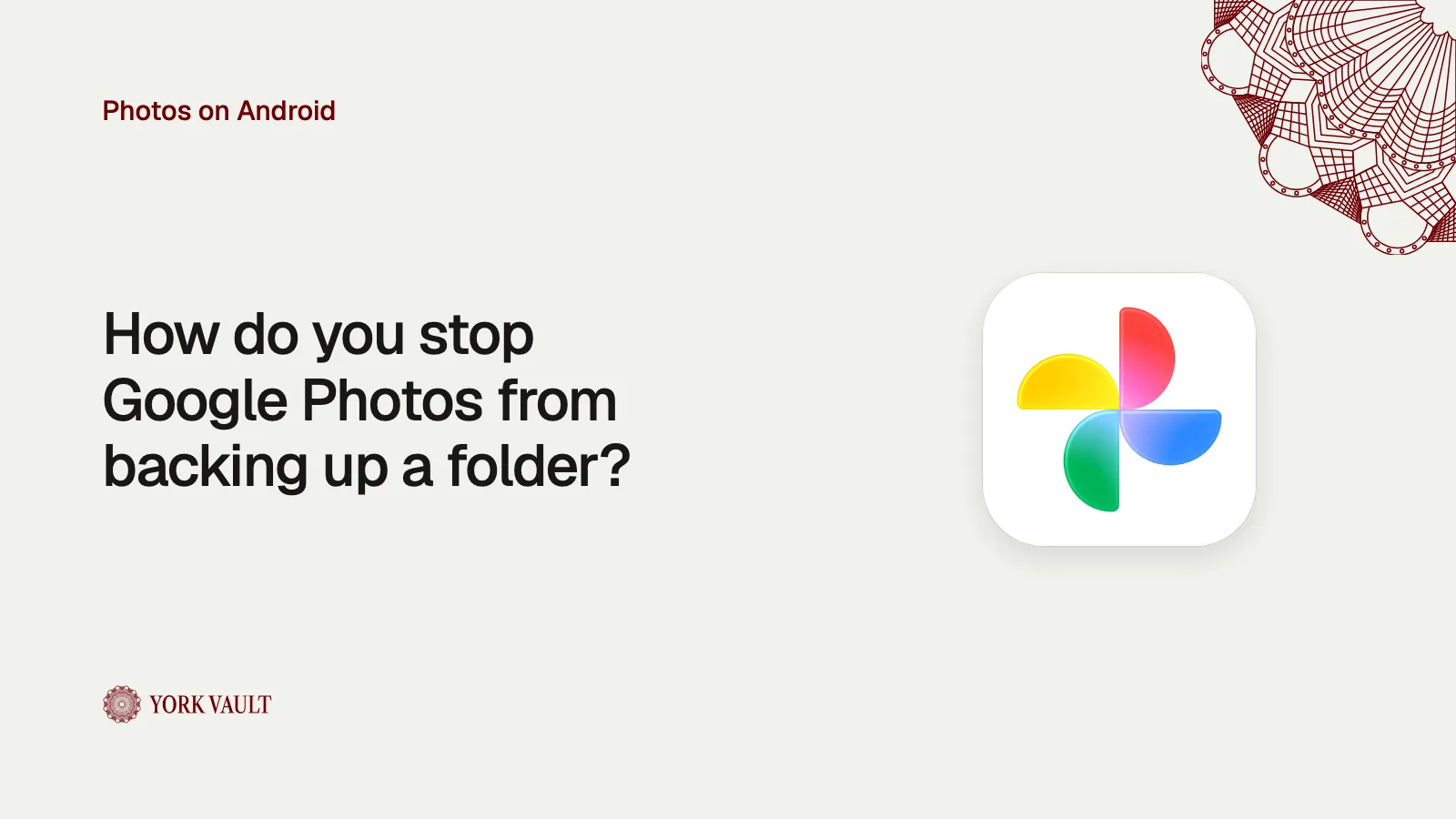 Google Photos app icon